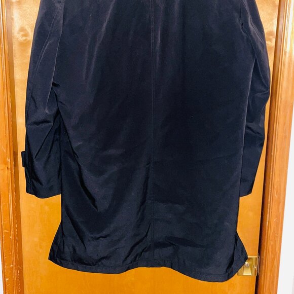 Hart Schaffner Marx Smart Coat Jacket Black Rain & Stain Repellent 40 R - Picture 10 of 10